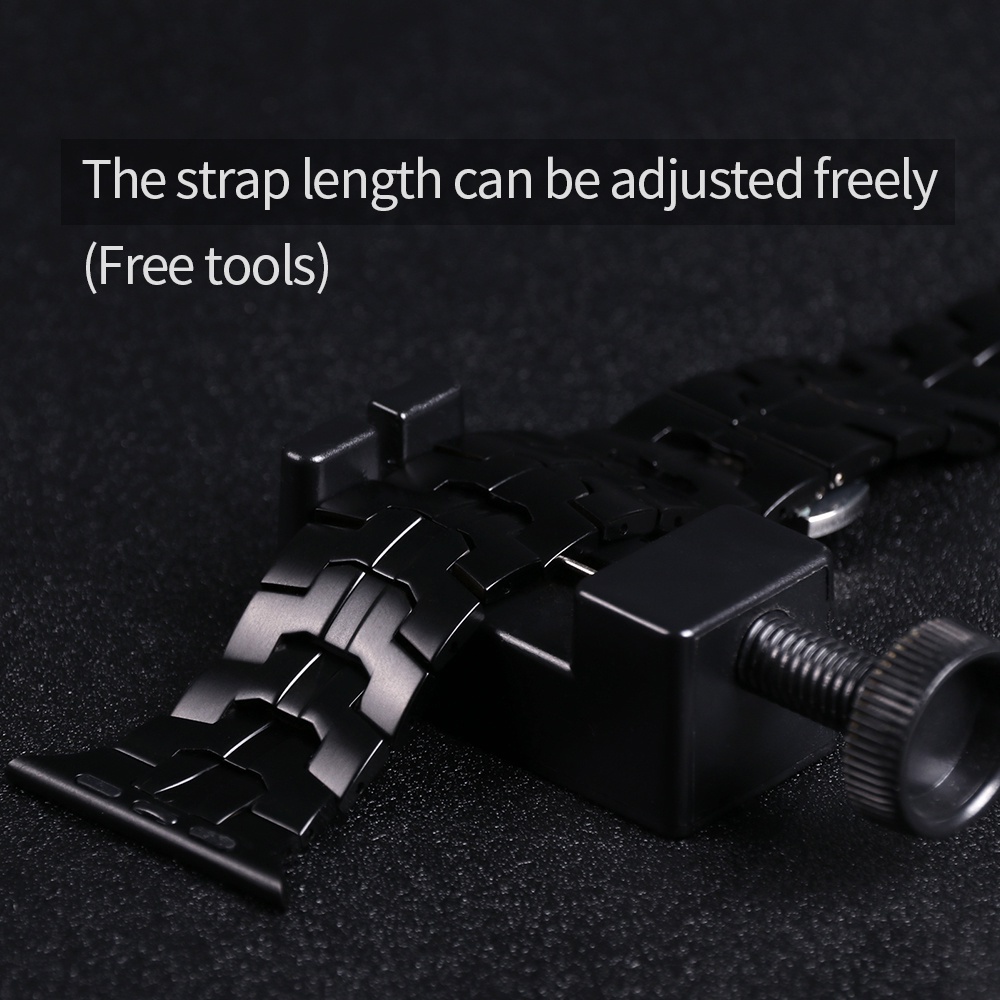 Dây Đeo Inox + TPU Mềm 45mm 41mm Cho Đồng Hồ Thông Minh Apple Watch series 3 4 5 SE 6 7 44mm 42mm 40mm 38mm