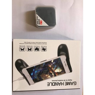 Combo tay cầm gamepad và bộ nút cảm ứng chơi game Pubg