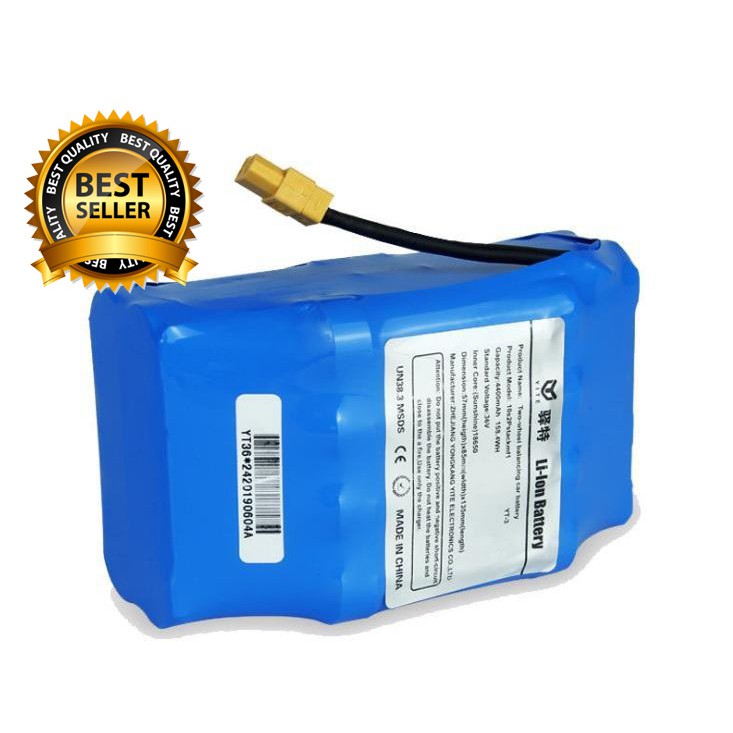 Pin xe điện cân bằng, pin xe drift loại 36V, dung lượng 4400Mah, chân cắm XT60