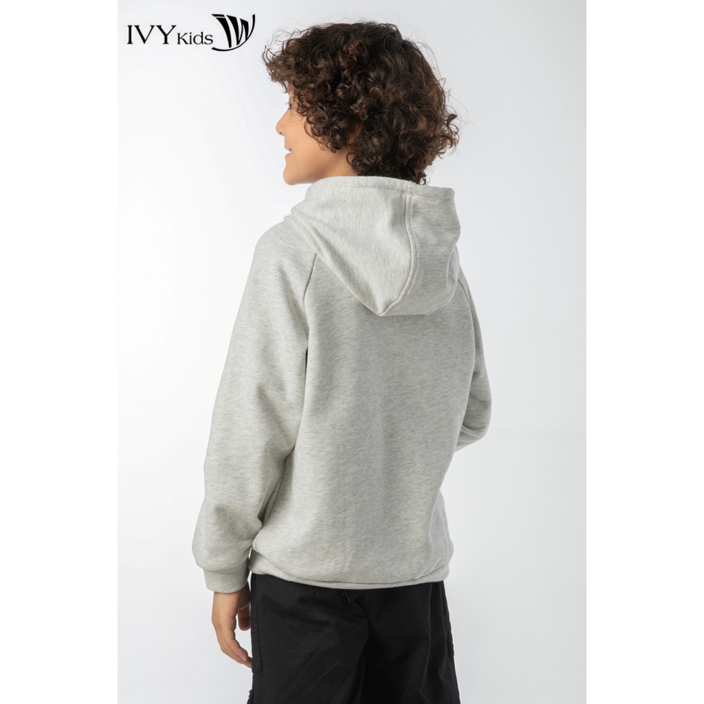 Áo thun hoodie Score bé trai IVY moda MS 59K1397