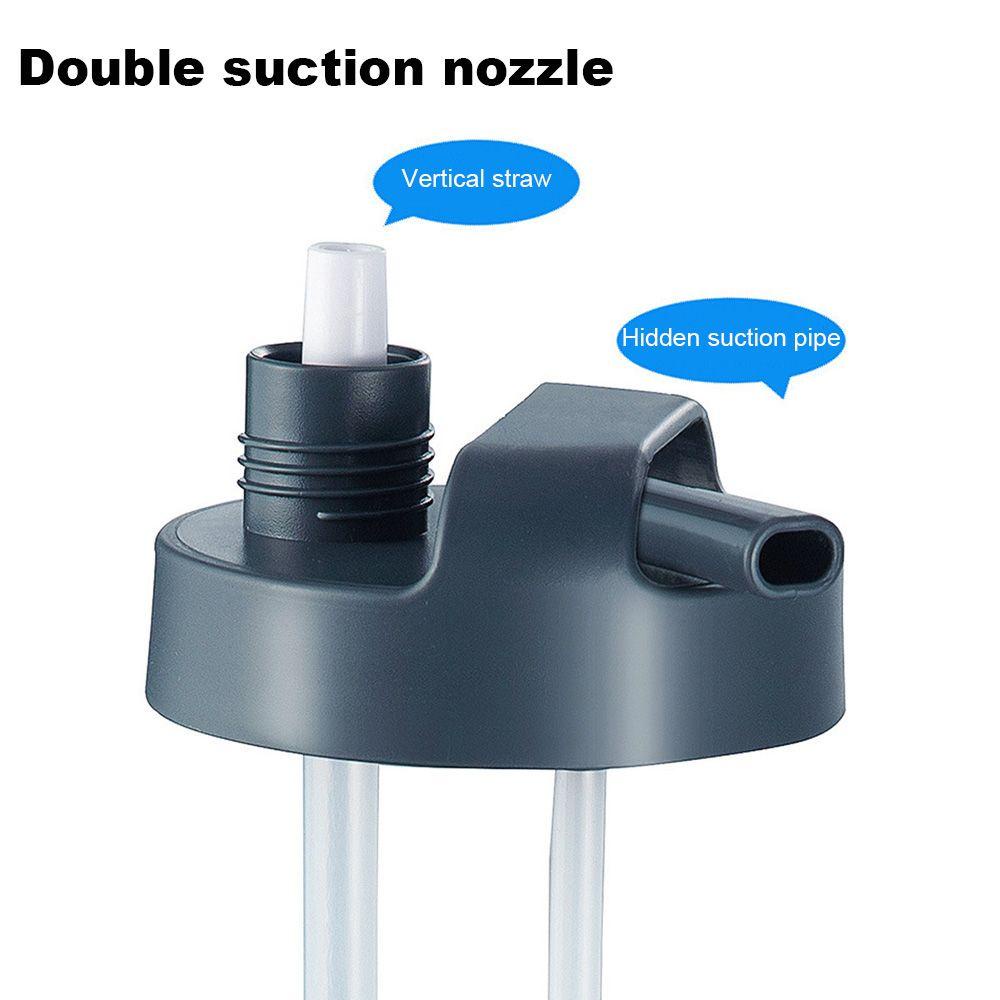 MUVAKO Cốc Uống Nước Bằng Nhựa Cỡ Lớn Tiện Dụng Mang Đi