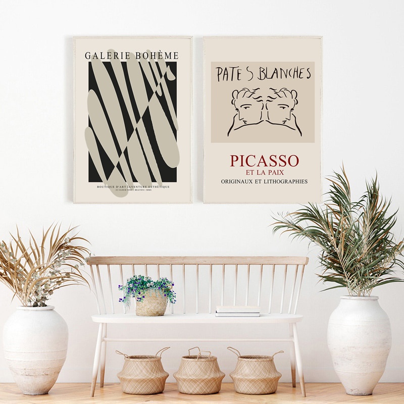 [CAO CẤP] Tranh Vải Canvas Kim Tuyến Treo Tường Kèm Khung Composite Mica Trong Suốt Trang Trí Phòng Khách Phòng Ngủ