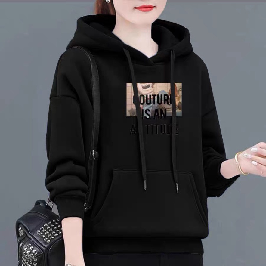 Áo hoodie nữ mẫu mới mặc nhà - áo nỉ nữ hoodie cao cấp