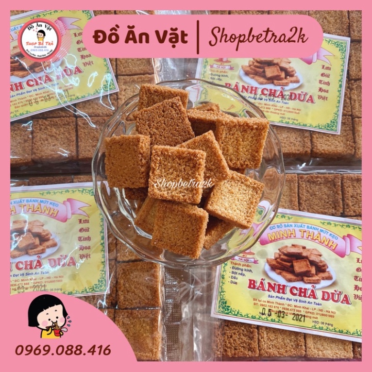 Chả dừa Minh Thành [gói 20 miếng]