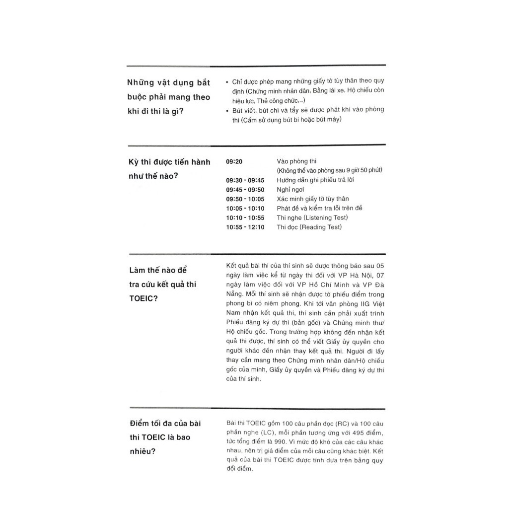 Sách - Combo YBM TOEIC 1000 4 Vol (Trọn Bộ 4 Cuốn)