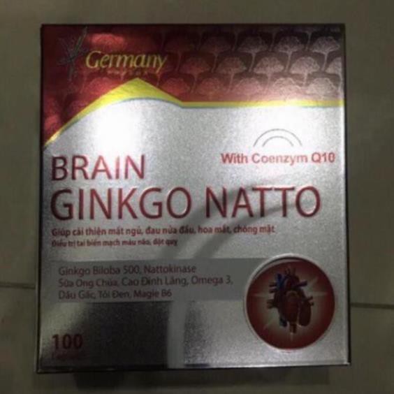 HOẠT HUYẾT DƯỠNG NÃO BRAIN GINKGO NATTO.