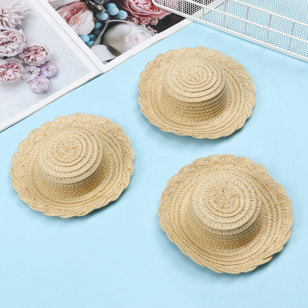 ORIENTLII Nón Cối Phối Ren Hoa 5 Kích Cỡ Cho Nhà Búp Bê