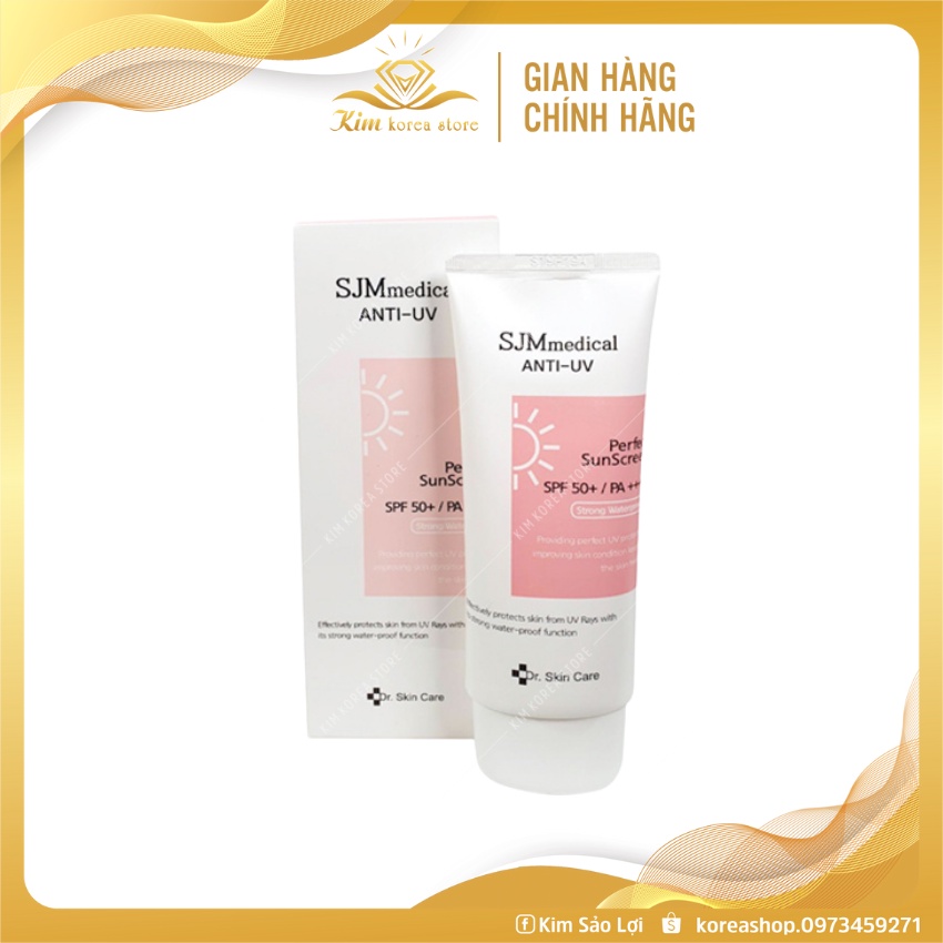 Kem chống nắng siêu hot SJM Medical Anti - uv spf50+pa++++