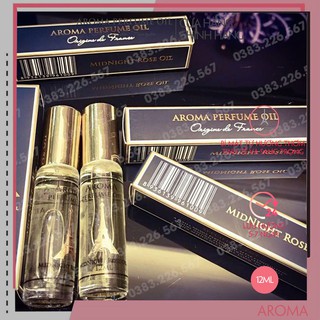 Tinh dầu nước hoa Pháp Aroma Midnight 12ml - Bí ẩn, đằm thắm, hấp dẫn