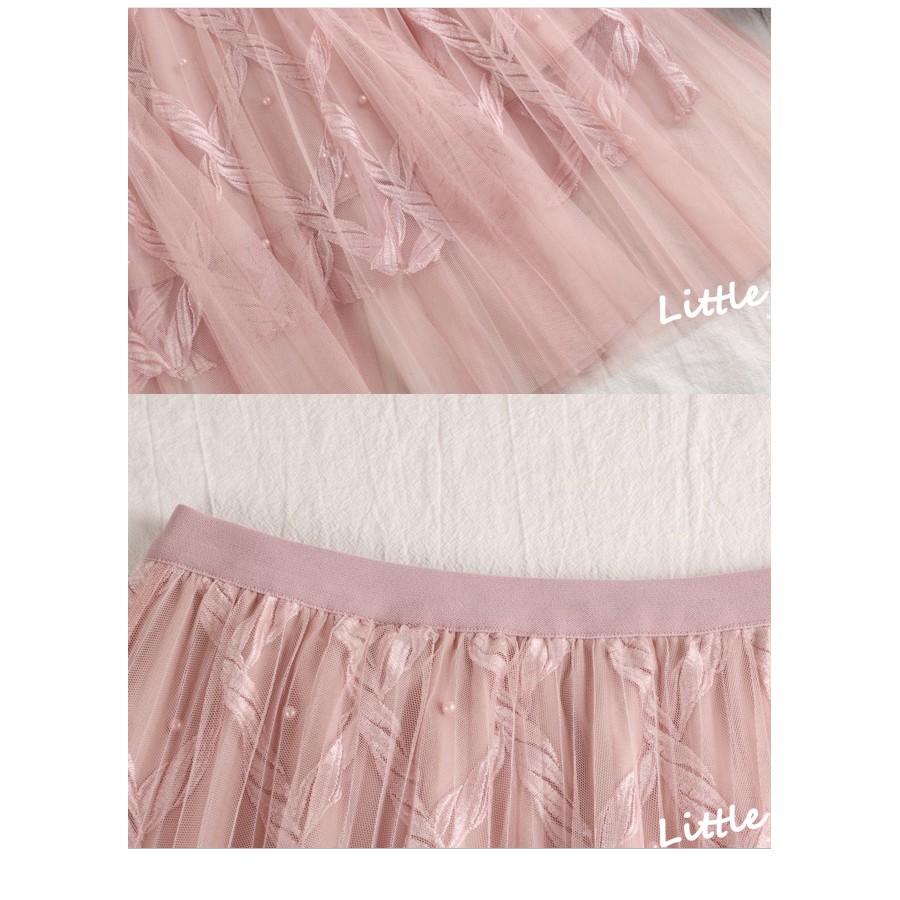 Chân váy ren Tutu ren thừng sang trọng hàng cao cấp VAY20 Free size