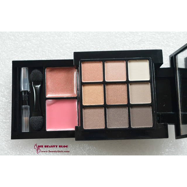 Bộ 9 ô phấn mắt và 2 Son môi NYX NUDE ON NUDE NATURAL LOOK KIT