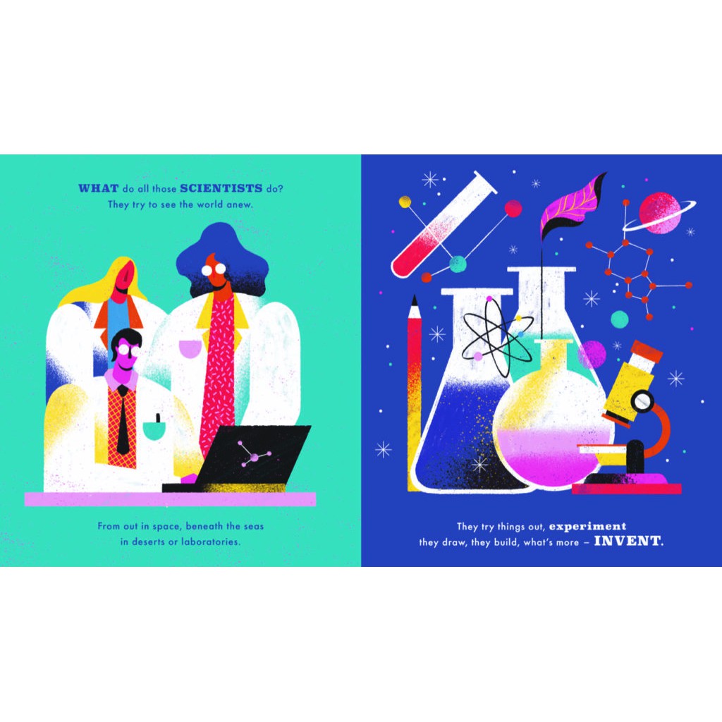Sách Usborne - Sách thiếu nhi khoa học cho bé 6-8 tuổi Once upon an atom