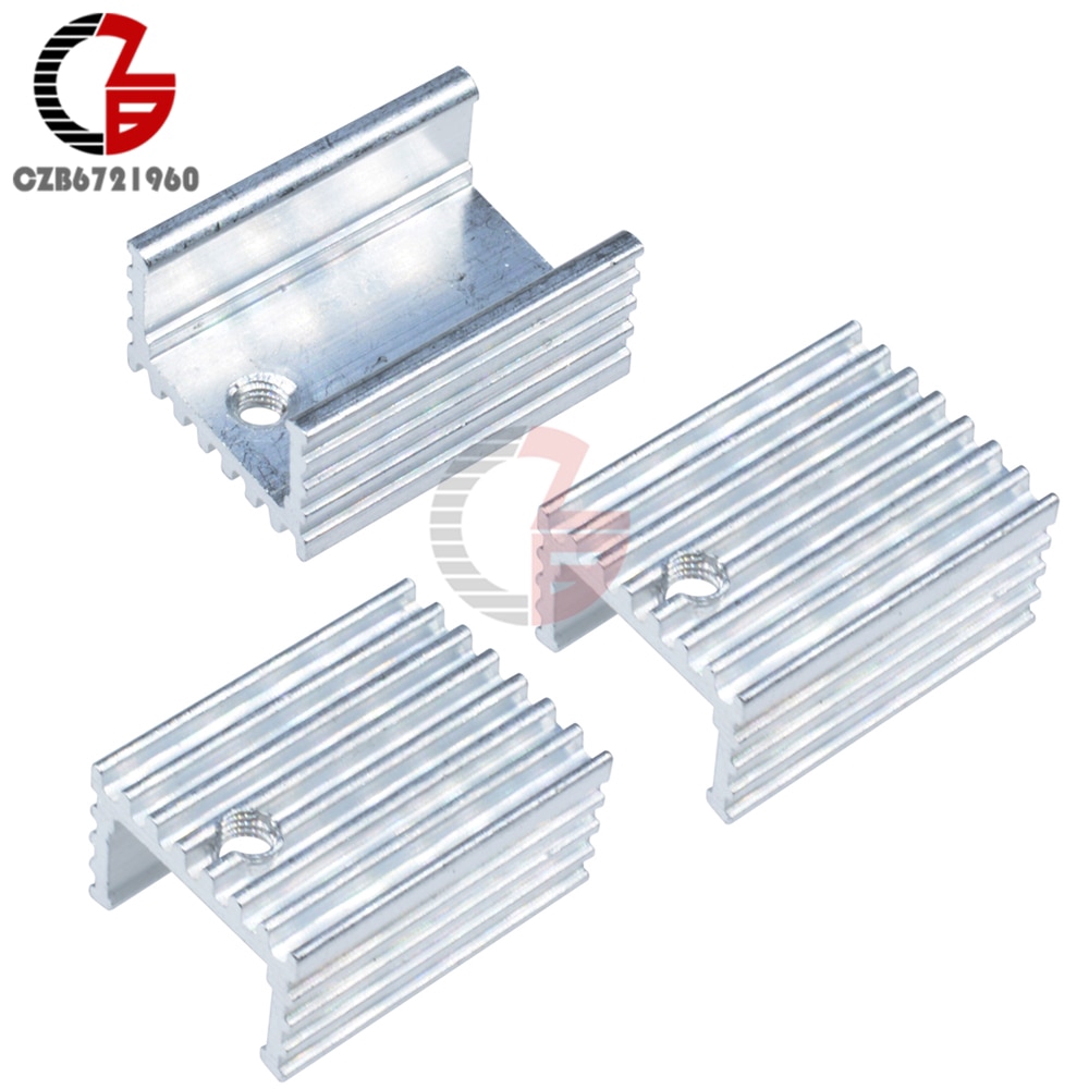Bộ 20 tản nhiệt bằng nhôm TO-220 chất lượng cao 21x15x10mm | BigBuy360 - bigbuy360.vn