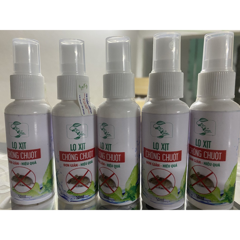 Xịt chống chuột Ô tô xịt khoang máy dạng tinh dầu chai 50ml xua đuổi chuột cắn phá khoang máy hiệu quả.