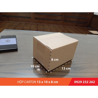 50 hộp 13 x 10 x 8 cm Hộp Carton đóng hàng