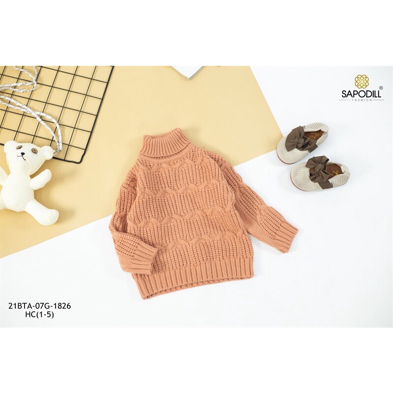 Áo len SAPODILL siêu mềm mịn cho bé trai bé gái từ 1-5y