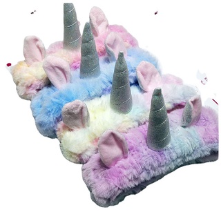 băng đô rửa mặt Unicorn đáng yêu