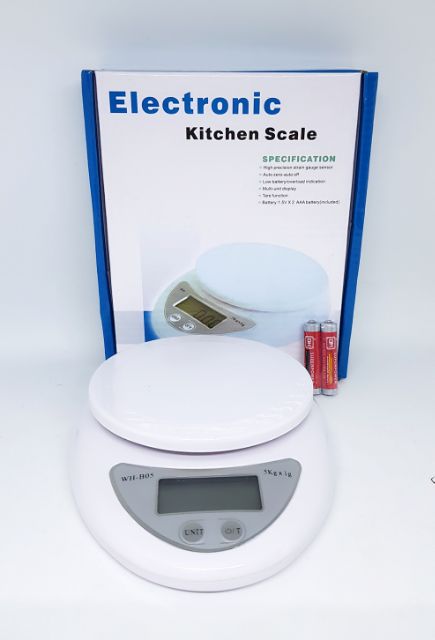 Cân Điện Tử Electronic Kitchen Để Bàn 5KG, Cân Thực Phẩm Nhà Bếp - DG0339