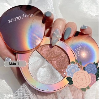 Phấn bắt sáng - nhũ mắt 2in1