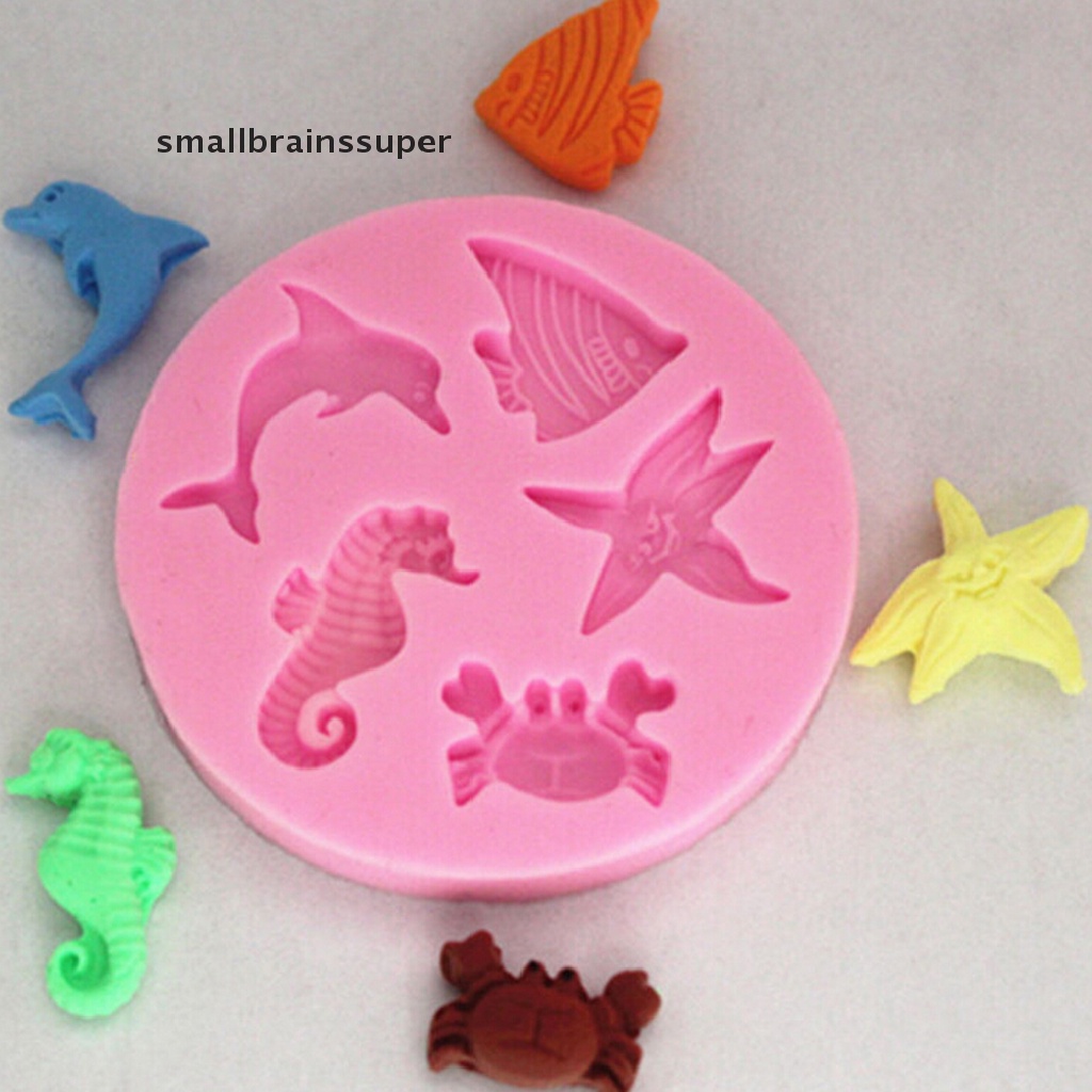 1 Khuôn Bánh / Xà Phòng / Sô Cô La Hình Bãi Biển Nhỏ Bằng Silicone