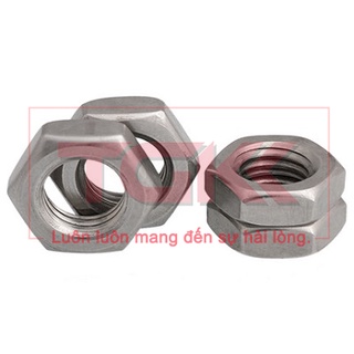 Đai ốc mỏng inox 304 (M2-M12)