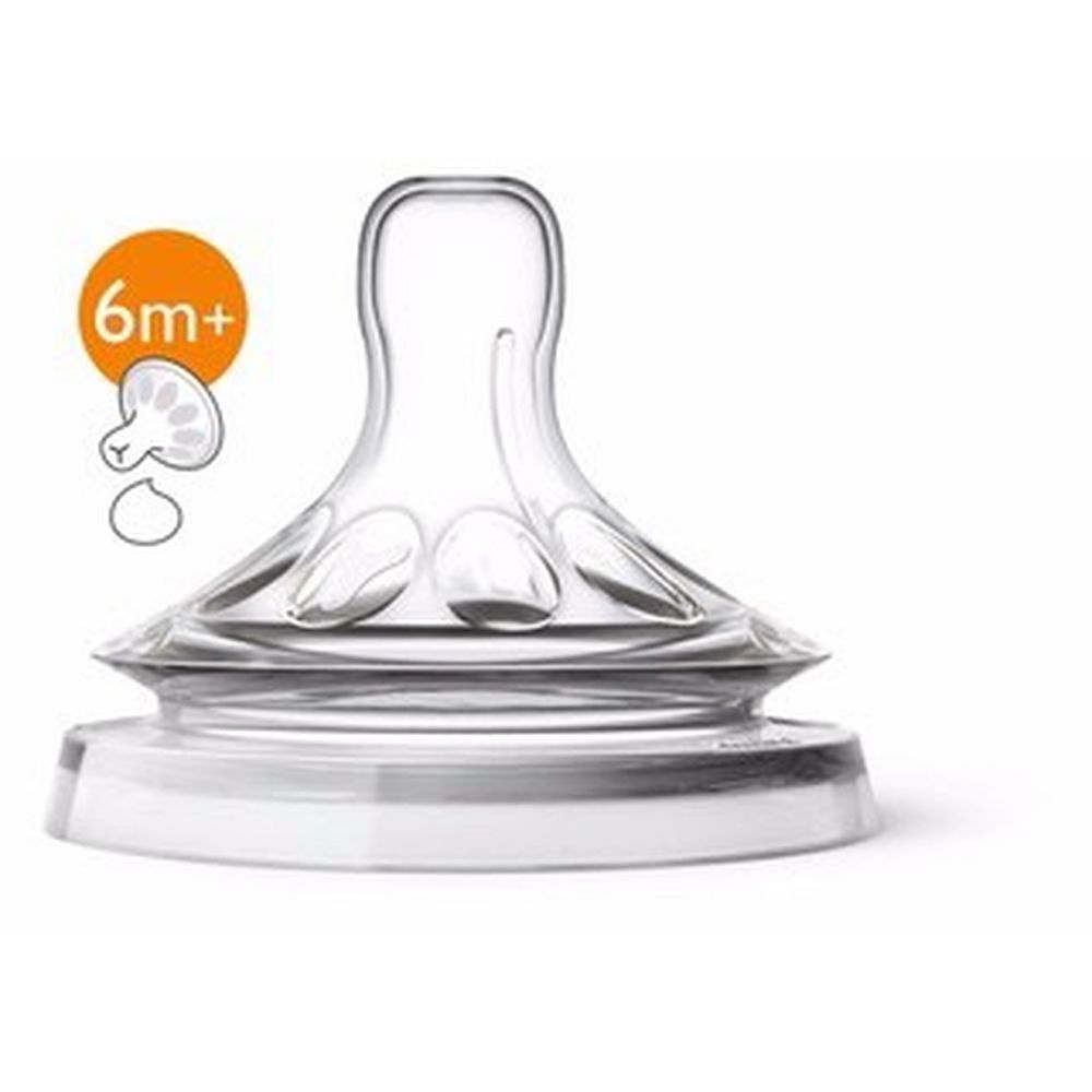 Núm ti Philips Avent Natural cổ rộng đủ số [CAM KẾT BÁN GIÁ NHẬP - HÀNG CHÍNH HÃNG]