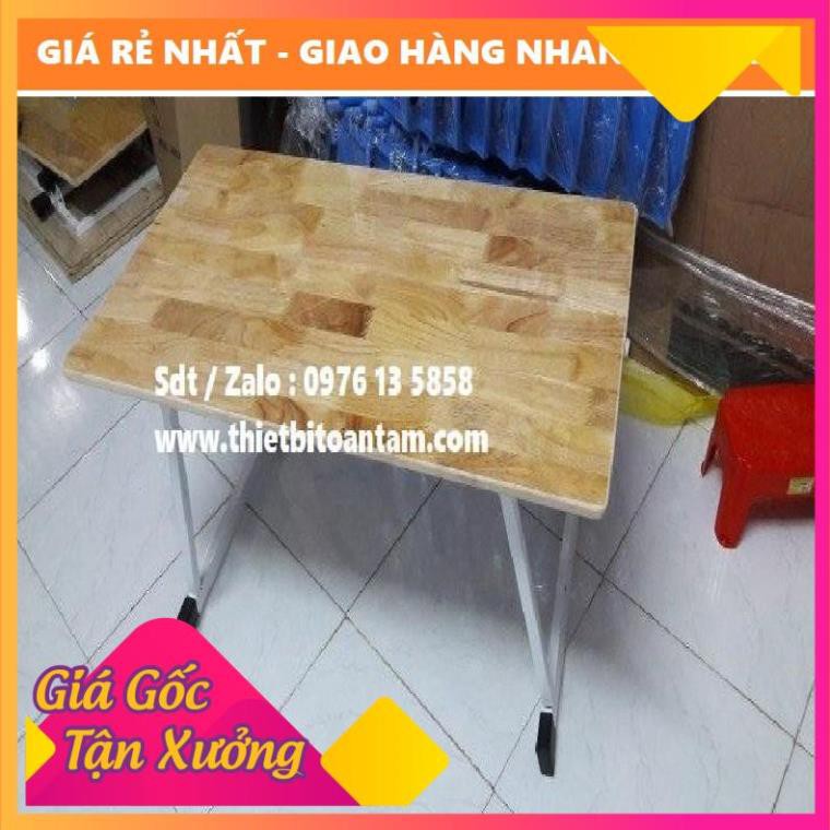 ( giá rẻ nhất )  Bàn mầm non gỗ cao su siêu đẹp siêu bền nhất tphcm