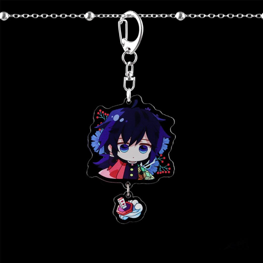 Móc Khóa Hình Nhân Vật Tomioka Giyuu Kamado Tanjirou Kimetsu no Yaiba Trong Phim Hoạt Hình Demon Slayer 15H