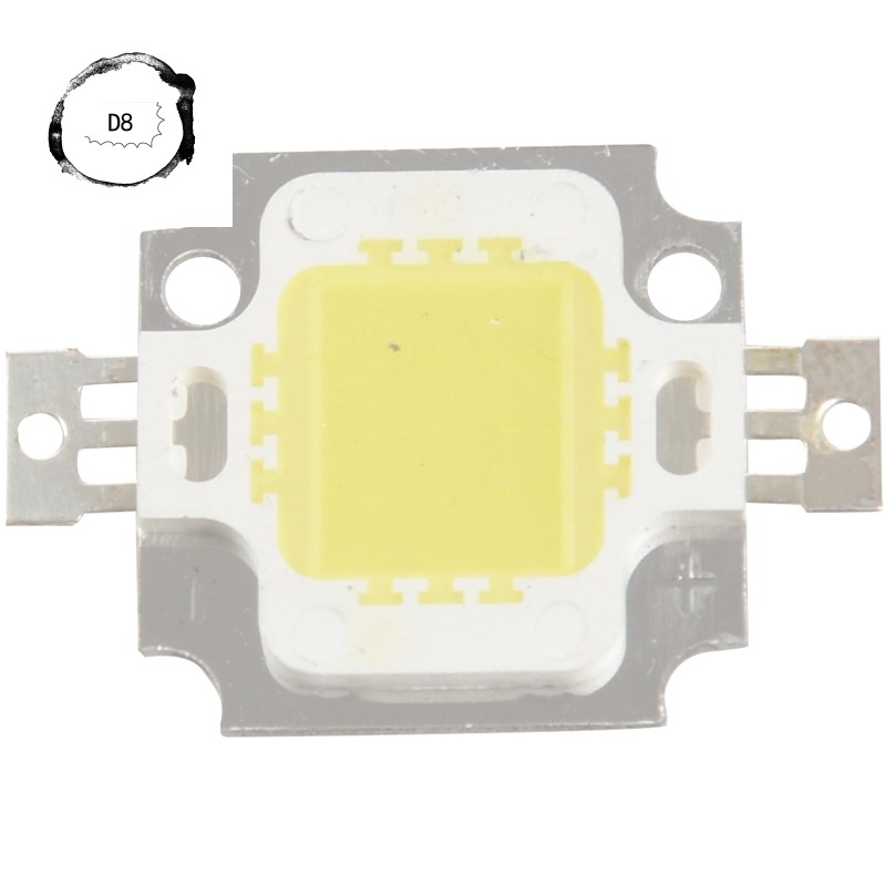 Bộ 20 Chip Đèn Led Smd 10w 1100lm Dc 9-12v