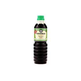 Nước tương ít muối 43 % hiệu Kikkoman 600ml