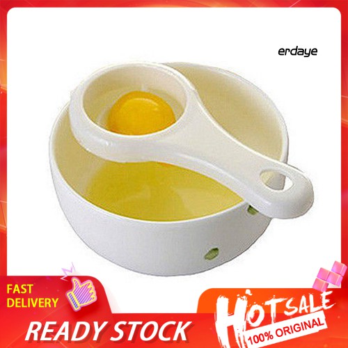 Dụng Cụ Tách Lòng Đỏ Trứng Tiện Lợi Làm Từ Nhựa PP
