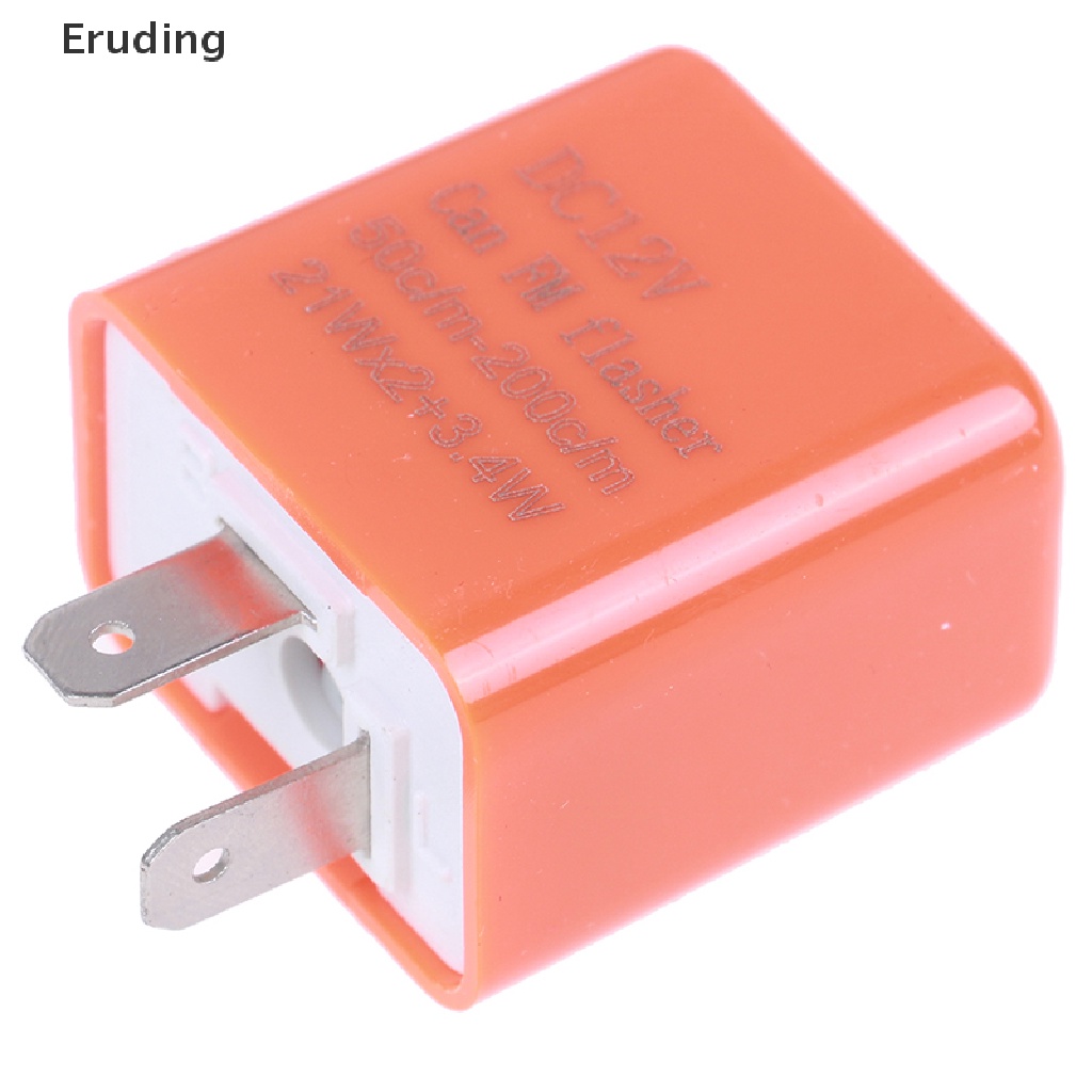 Rơ Le Đèn LED Tín Hiệu Xi Nhan 1x 2-Pin 12V Có Thể Điều Chỉnh Tốc Độ Cho Xe Máy