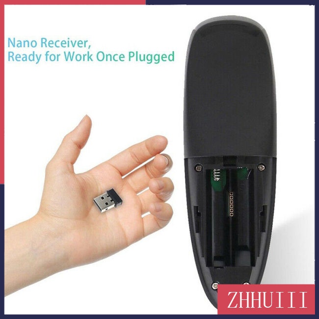 Điều Khiển Từ Xa JT G10S ABS + Nút Silicon 2.4GHz Điều Khiển Bằng Giọng Nói Cho TV Thông Minh PC