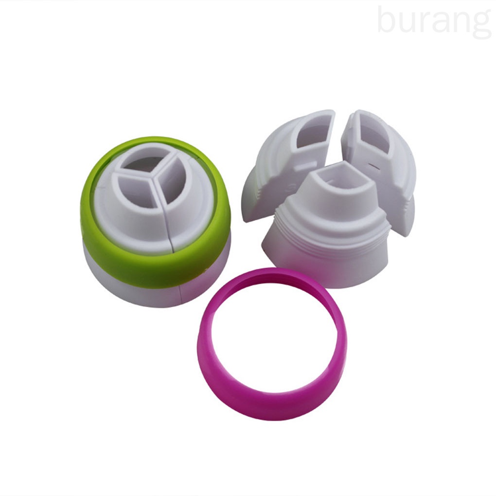 Đầu bắt bông kem 3 lỗ bằng thép không gỉ