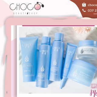 Chính hãng - Bộ dưỡng da 6 món Laikou Moisturizing nội địa trung