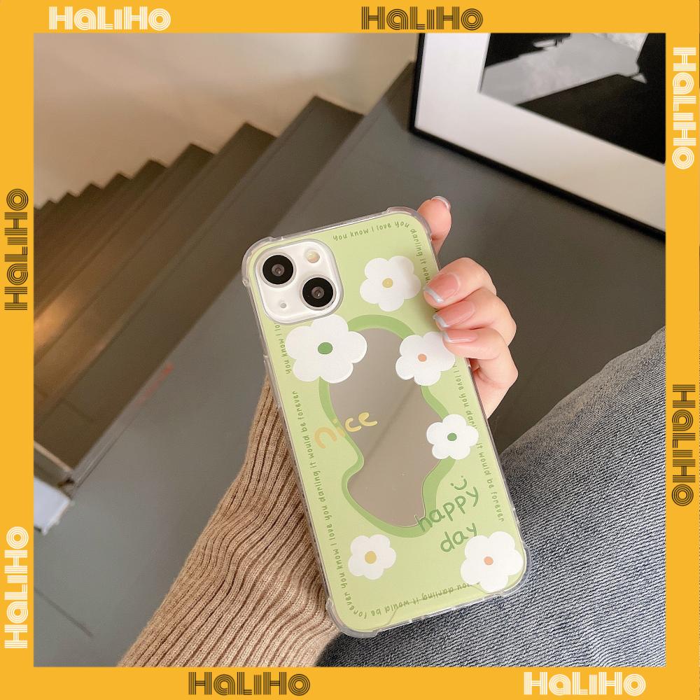 Ốp điện thoại Acrylic tráng gương chống sốc bảo vệ camera thích hợp cho iPhone 11 13 Pro Max 12 Pro Max 7 Plus xr