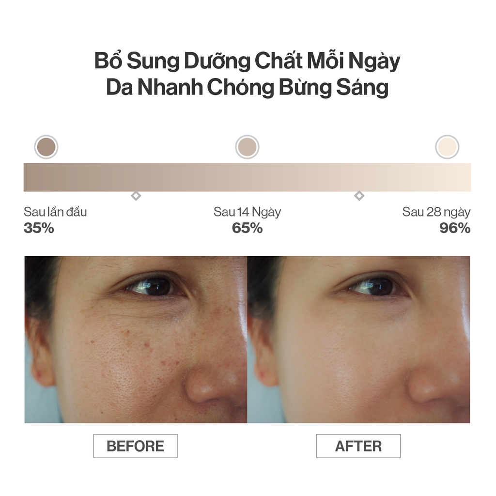 Bộ 4 sản phẩm dưỡng trắng và phục hồi da Gilaa Saffron Tone Up Repair