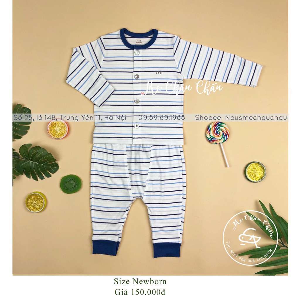 Bộ cài thẳng petit Nous newborn