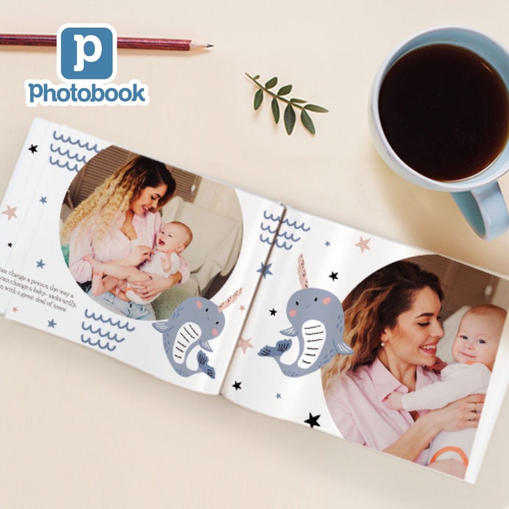 [Toàn Quốc] [E-voucher] In sách ảnh cưới theo yêu cầu bìa cứng 8” x 6” (20 x 15 cm) - Thiết kế trên web Photobook