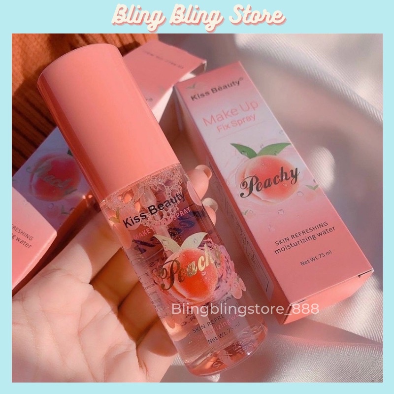 Xịt Khoáng Đào - Kiss Beauty