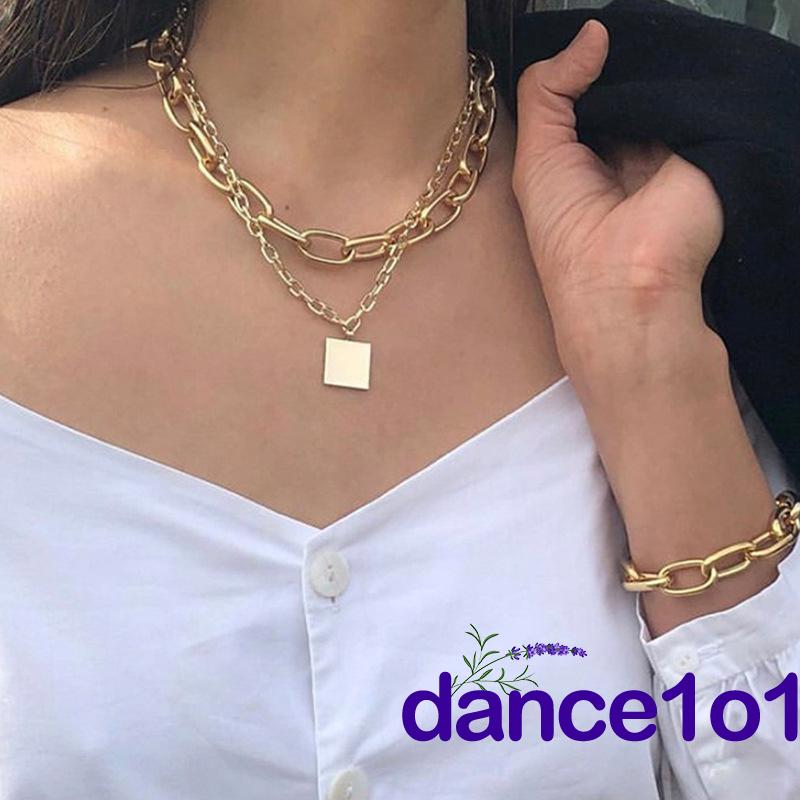 Vòng cổ choker thiết kế hình học thời trang cho nữ