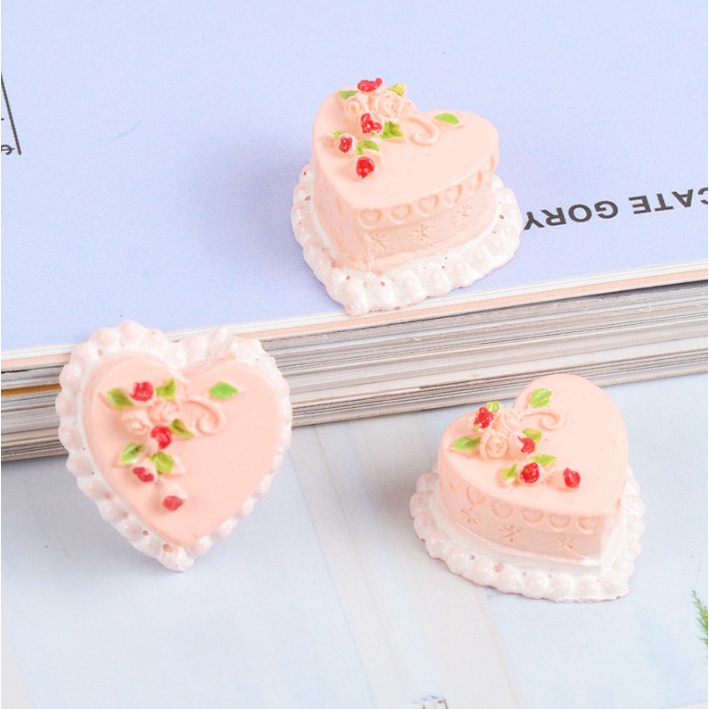 Mô hình bánh sinh nhật / Charm slime/ Bánh kem