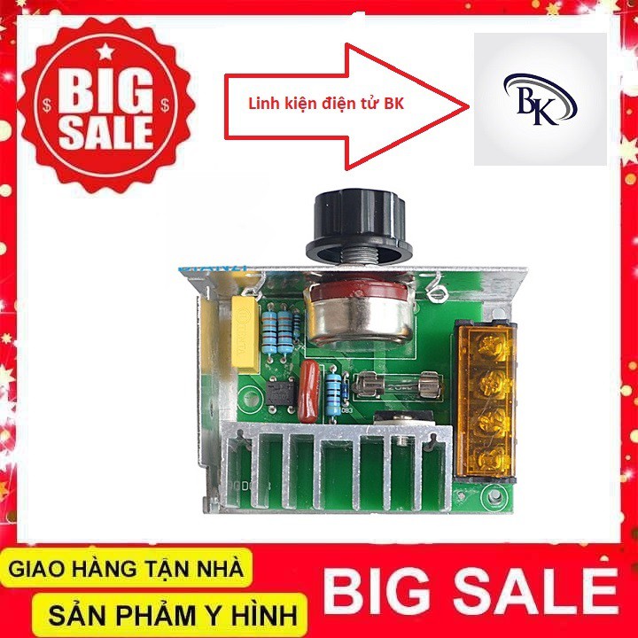 Dimer 220VAC SCR 2000W (Loại tốt) dimer 2000w