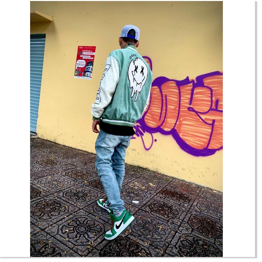 Áo khoác nhung bomber NAM CỰC CHẤT PHONG CÁCH 2021 KOKO MI FASHION