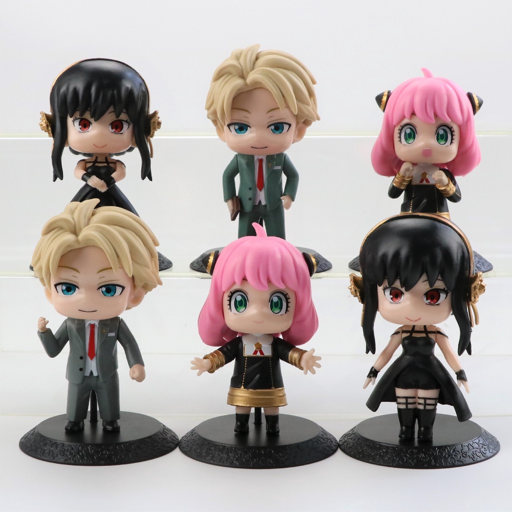 Set 6 Mô Hình Nhân Vật Anime SPY×FAMILY