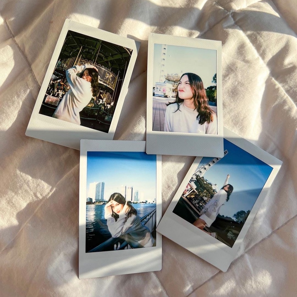 INSTAX MINI FILM - Viền Trắng - Giấy in cho máy ảnh lấy liền Instax Mini Fujifilm - Chính hãng Nhật DATE CA0