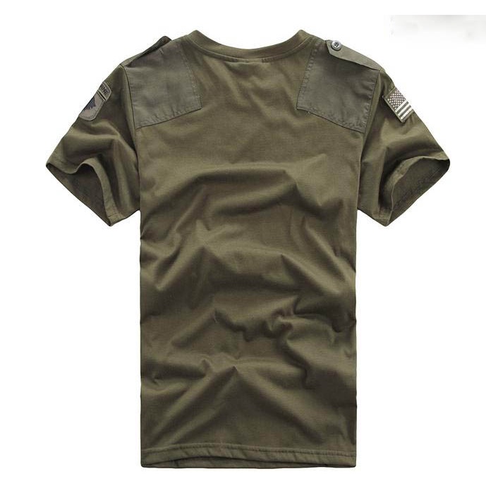 Áo thun nam lính mỹ ngầu - Vải cotton 90 % - Thấm mồ hôi