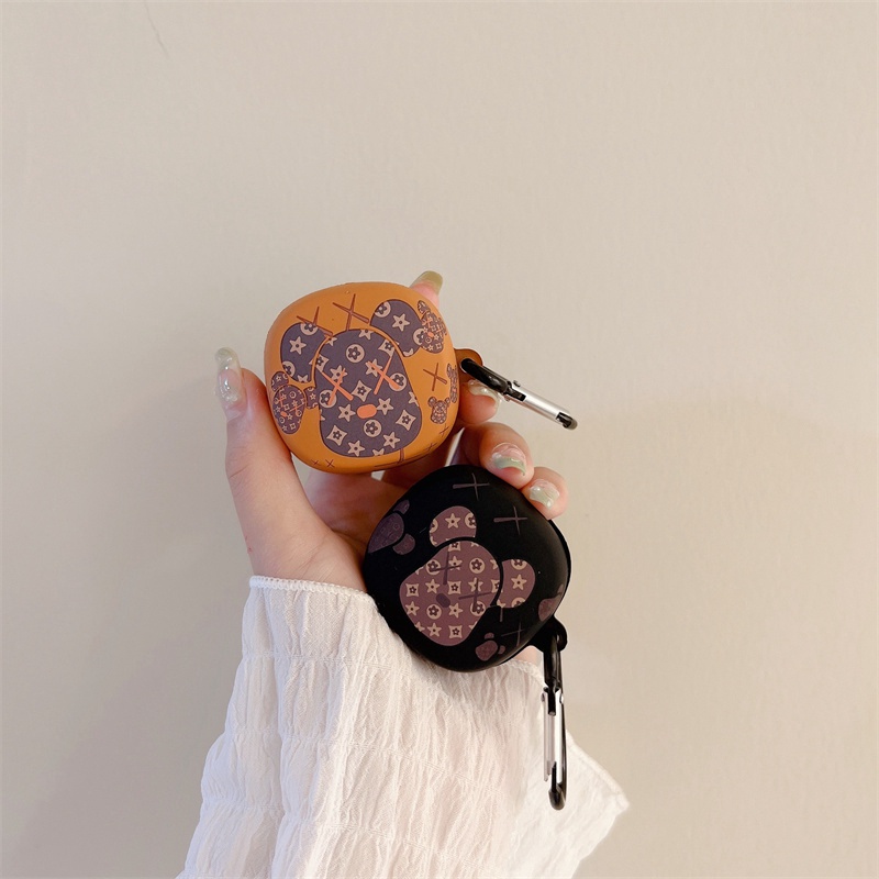 Vỏ Bảo Vệ Hộp Sạc Tai Nghe Baseus Bowie WM02 TWS WM02 Hình Trái Đào / Phi Hành Gia / Gấu Dễ Thương Chống Rơi