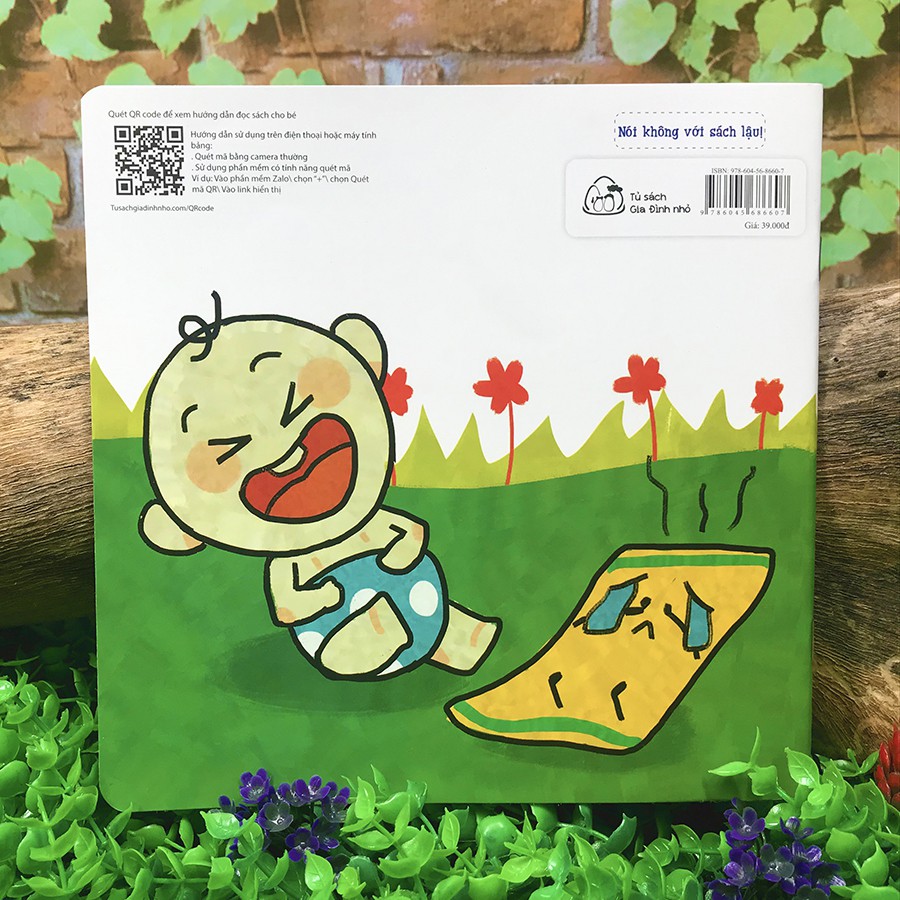 Sách - Ehon Kể Chuyện - Tuti Tuti - Rắm, Bủm Bủm (1-6 tuổi)