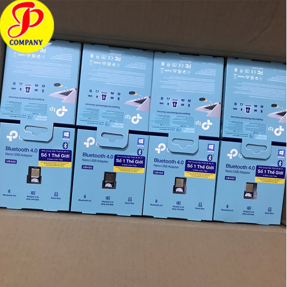 Thùng 80 cái USB Bluetooth 4.0 TP-Link UB400 dùng cho máy tính, chính hãng, mới 100%, bảo hành 2 năm